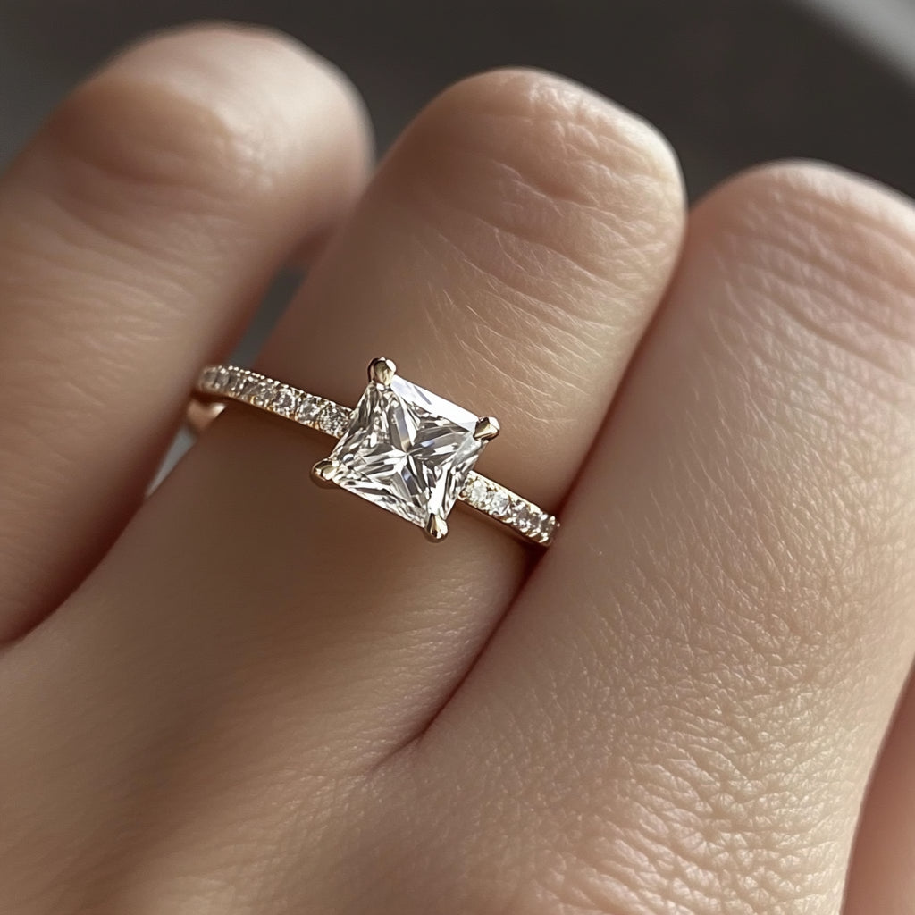 The Princess Cut Diamond ring