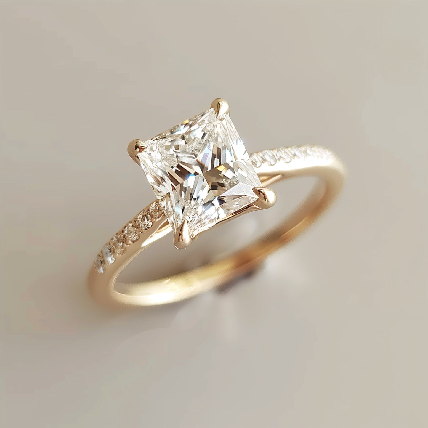 The Princess Cut Diamond ring