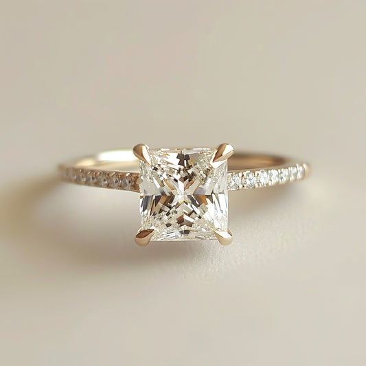 The Princess Cut Diamond ring